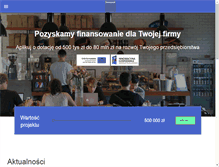 Tablet Screenshot of dotacje.pl